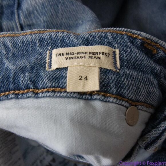 NEW Madewell The Mid-Rise Perfect‎ Vintage Jean in Enmore Wash, 24 - Picture 14 of 16